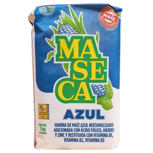 Maseca Blue 1kg Buy now at Mexgrocer.co.uk